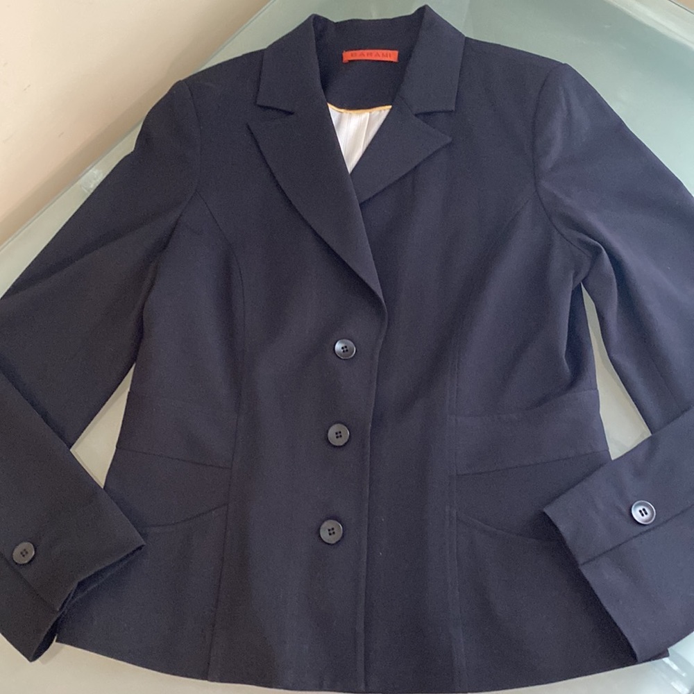 BLACK Barami Blazer with Stretch in EUC Size 12